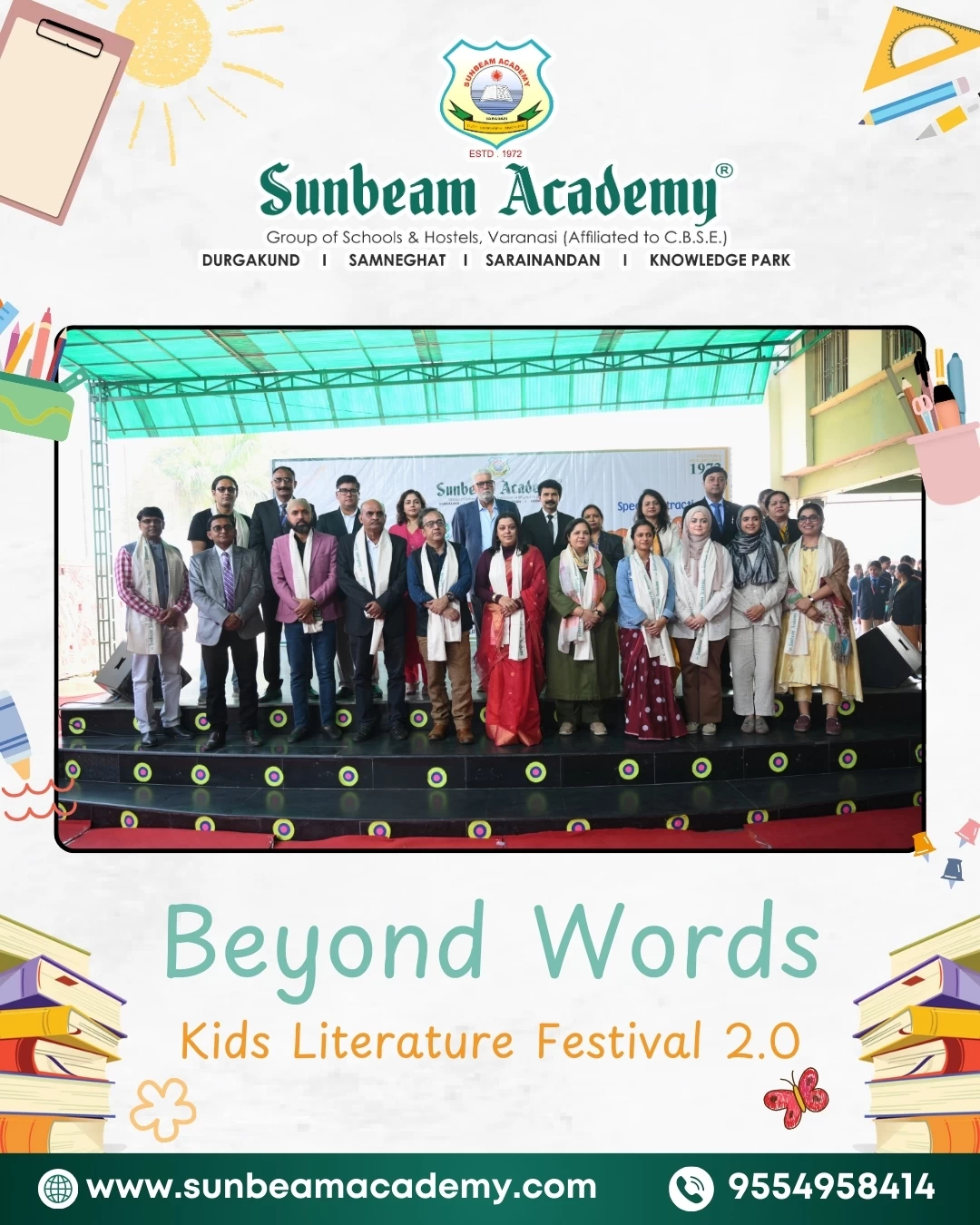 Beyond Words – Kids Literature Fest 2.0 at Sunbeam Academy
