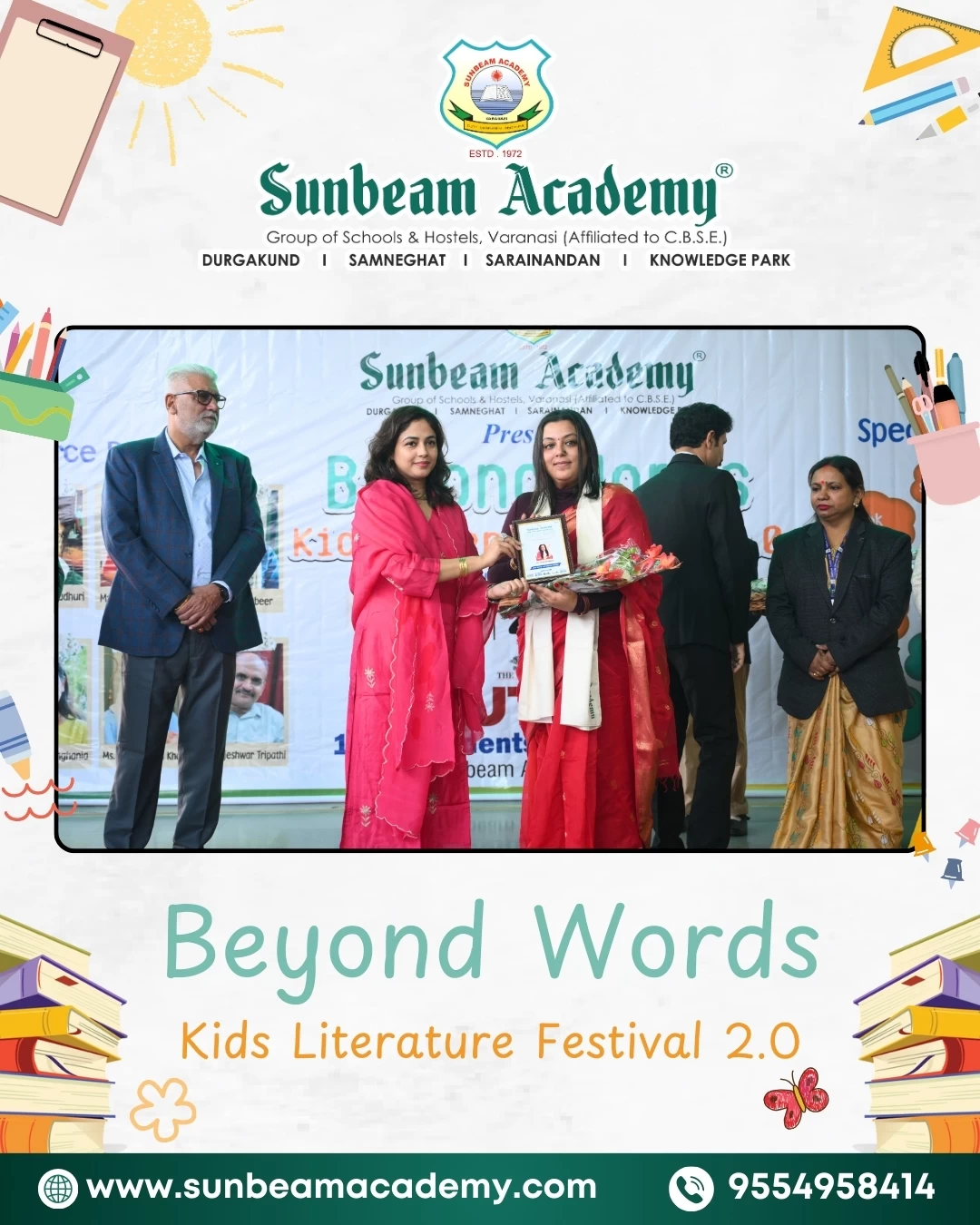 Beyond Words – Kids Literature Fest 2.0 at Sunbeam Academy