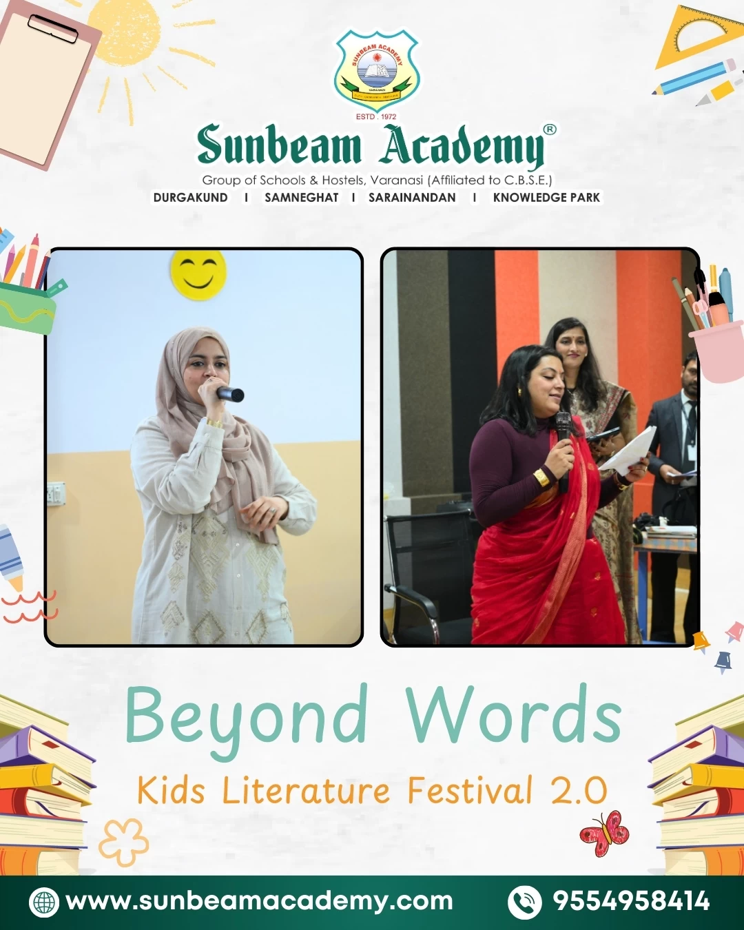Beyond Words – Kids Literature Fest 2.0 at Sunbeam Academy