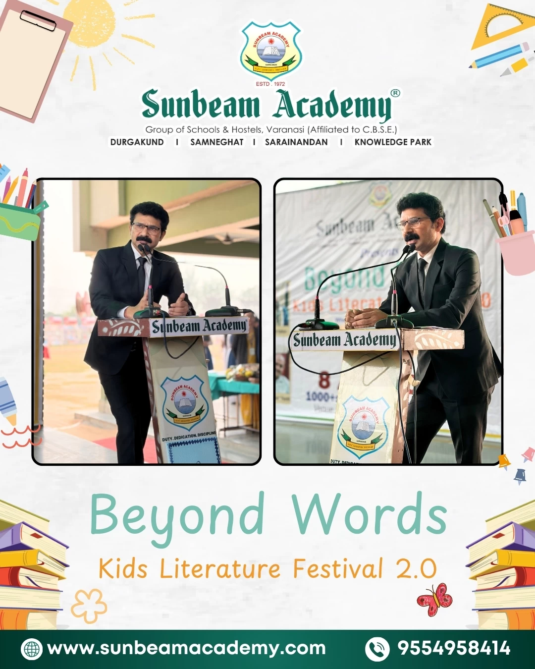 Beyond Words – Kids Literature Fest 2.0 at Sunbeam Academy