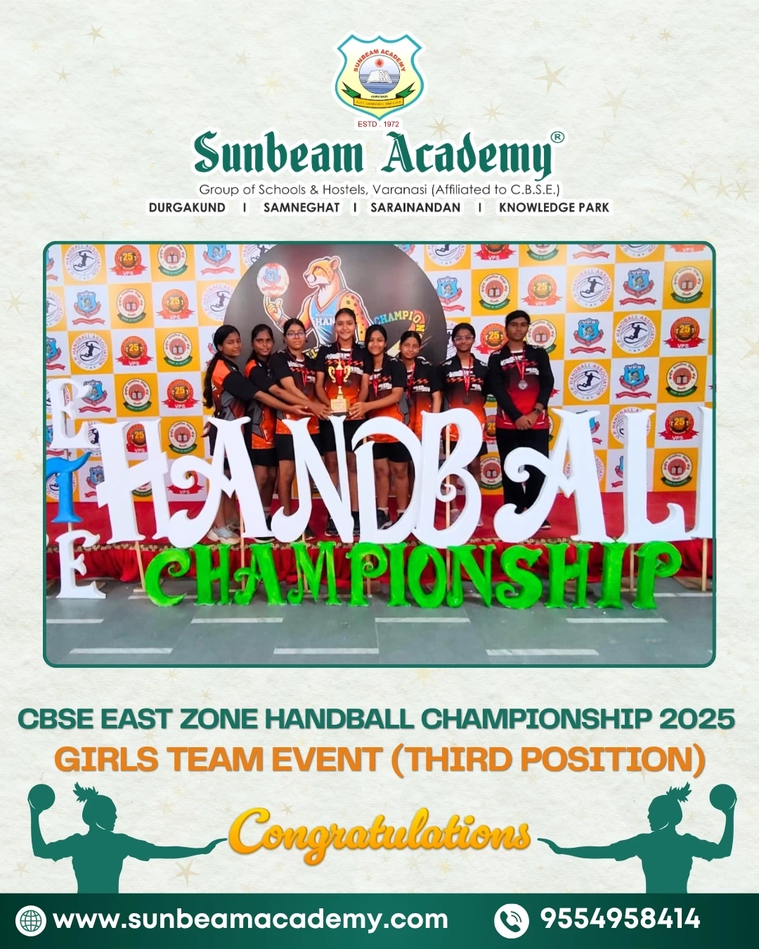 CBSE East Zone Handball Championship 2025