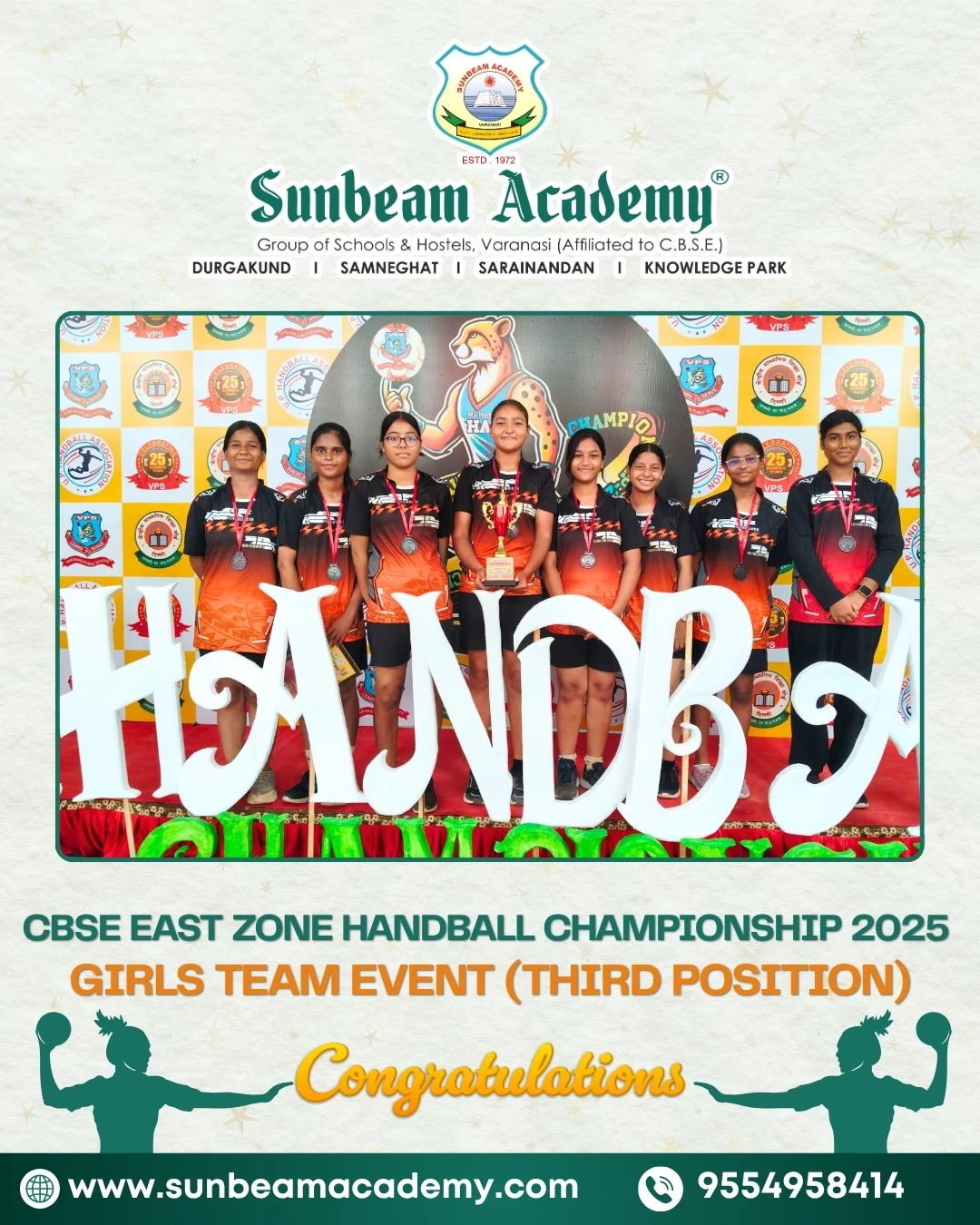 CBSE East Zone Handball Championship 2025