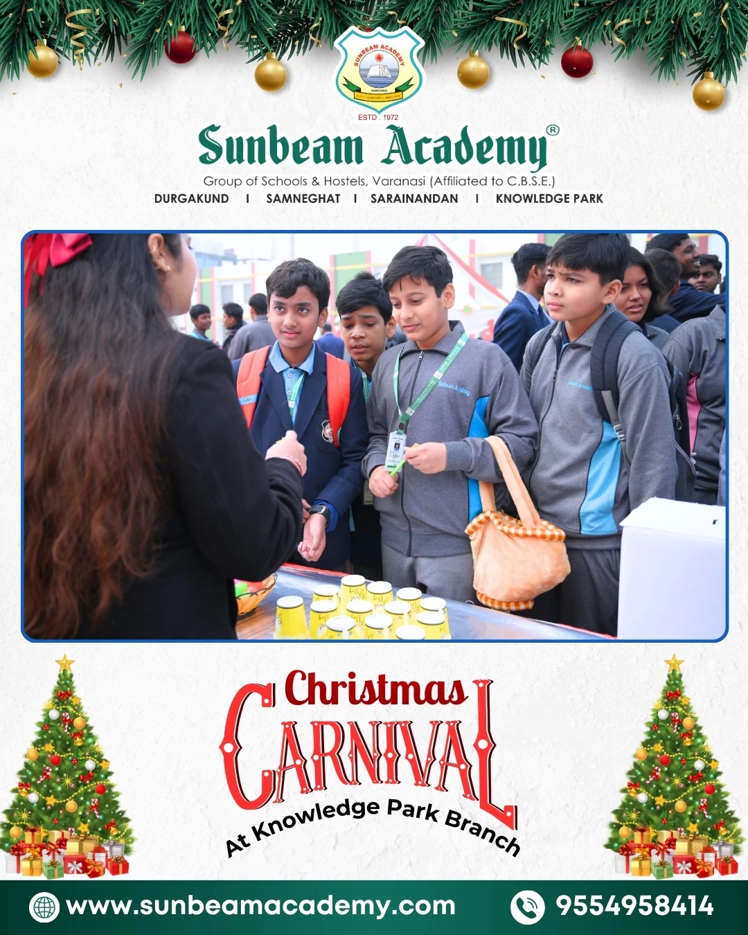 Christmas Carnival Celebration at Sunbeam Academy