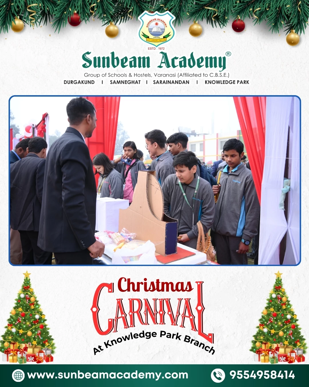 Christmas Carnival Celebration at Sunbeam Academy