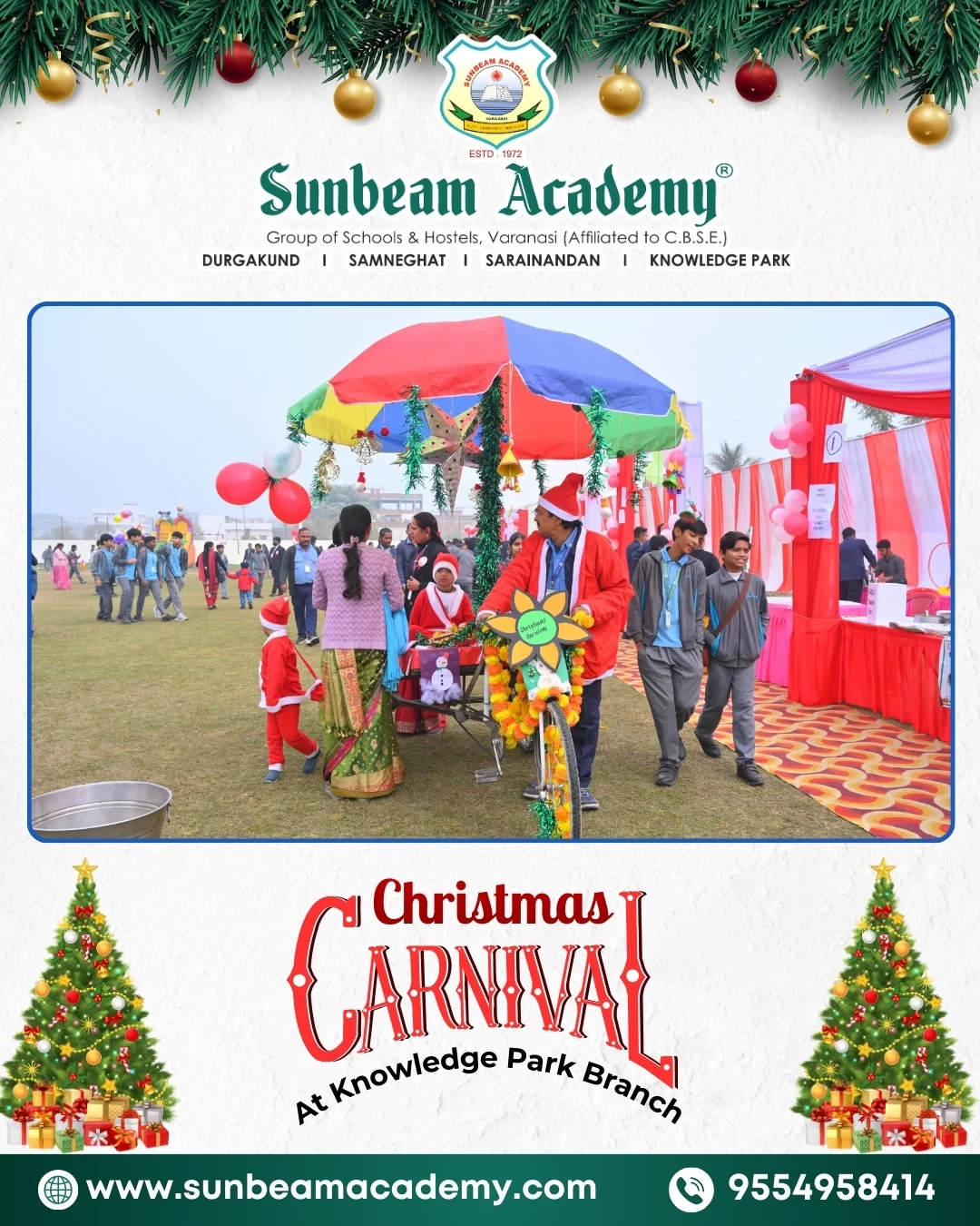 Christmas Carnival Celebration at Sunbeam Academy