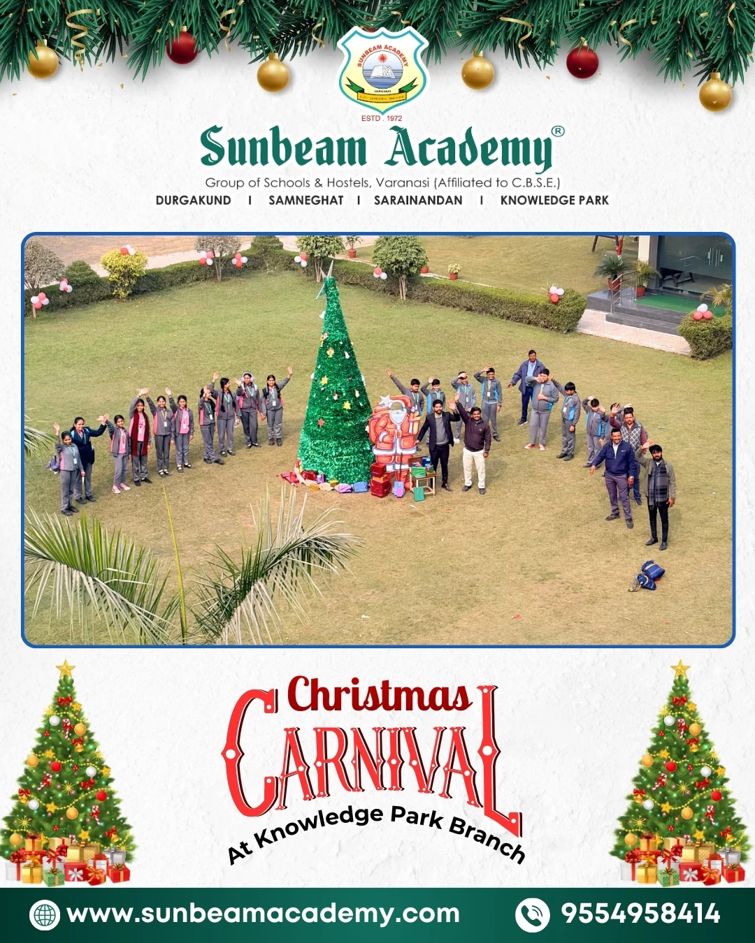 Christmas Carnival Celebration at Sunbeam Academy