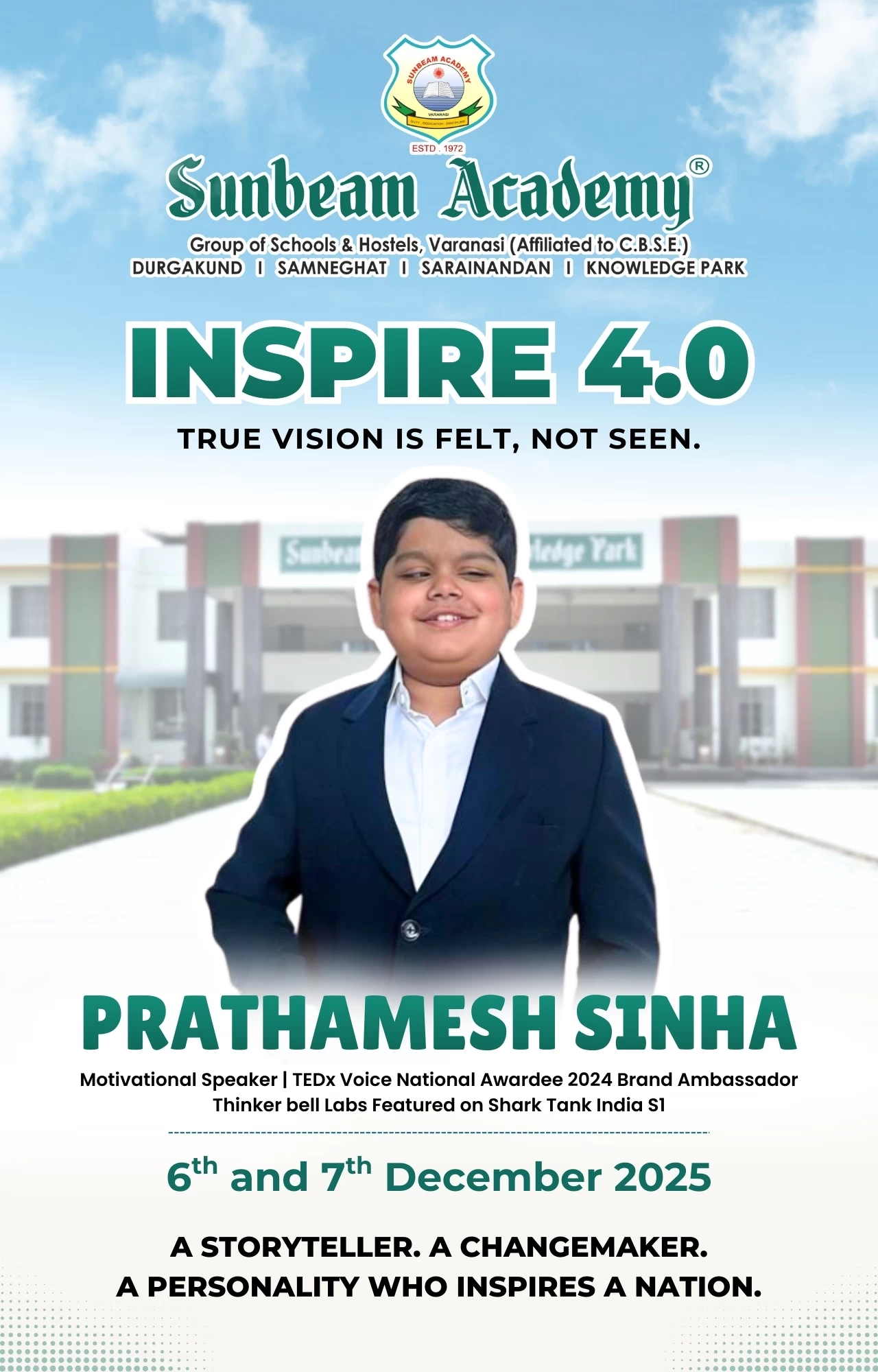 Inspire 4.0 – A Motivational Session with Prathamesh Sinha